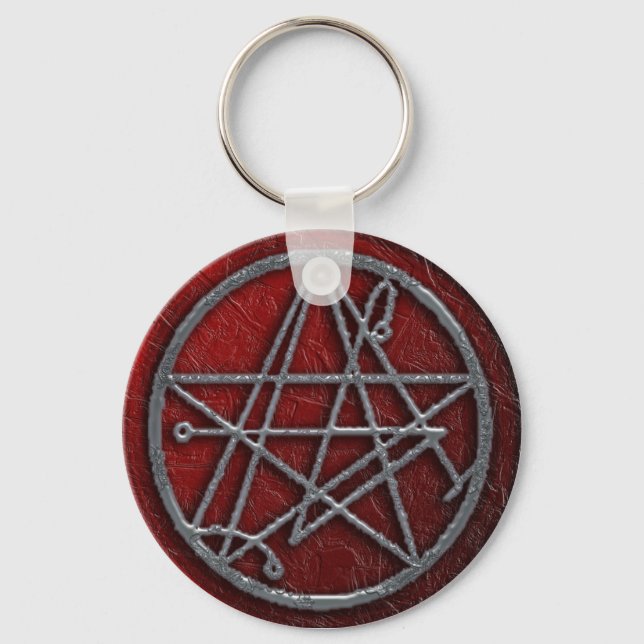 Dreiecksigil Schlüsselanhänger (Vorderseite)
