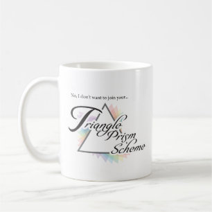 Dreiecksprismus-Regelung - AntiMLM Kaffeetasse