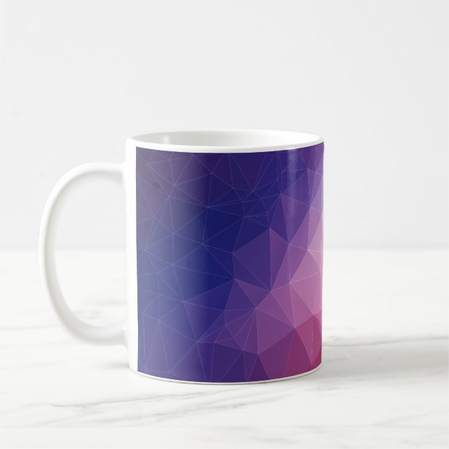 Dreieckwinkel-Polygon Kaffeetasse (Links)