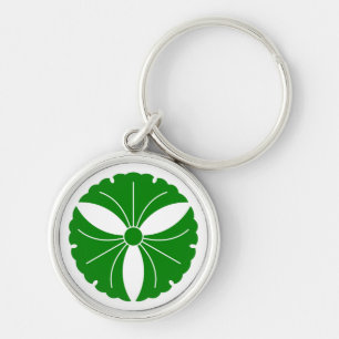 Dreier-Anhänger mit Ginkgo-Blättern Schlüsselanhänger