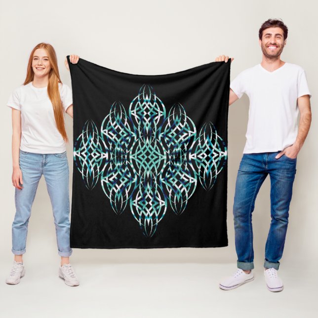 Dreiergruppe Soundwave Fleecedecke (Beispiel)