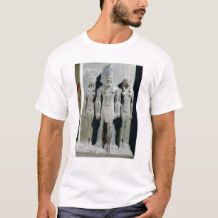 Dreiergruppe von Menkaure mit der Göttin Hathor T-Shirt