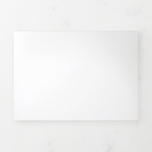 Dreifach-gefaltete Einladungskarten Elegant Digi Dreifach Gefaltete Ankündigung