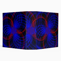 Dreifach Heidelbeer-Farbakzent Geometrischer Binde