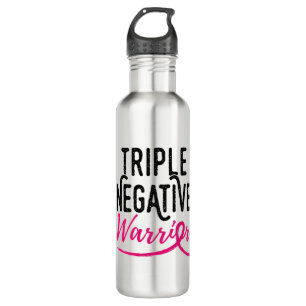 Dreifach negativer Brustkrebs Edelstahlflasche