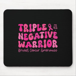 Dreifach negatives Brustkrebs-Bewusstsein eines Kr Mousepad