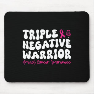 Dreifach negatives Brustkrebs-Bewusstsein eines Kr Mousepad