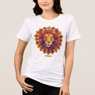 Dreifach-T-Shirt für Frauen Tri-Blend Shirt