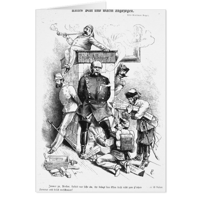 Dreifache Alliance, von 'Bismarck (Vorne)