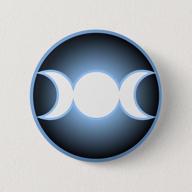 Dreifache Göttin Button (Vorderseite)