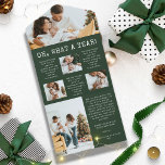 Dreifache Karten für das Grüne Jahr<br><div class="desc">Die wertvollsten Momente Ihres Jahres mit unseren "Green Year In Review Trifold Cards". Fett weißer Text, "Oh, was für ein Jahr", geschrieben in Vintager Schreibmaschine Schriftart, fügt sich perfekt in Ihre Lieblings-Fotos in einer waldgrünen Umgebung ein. Fügen Sie eine besondere, personalisierte Nachricht hinzu, um diese Karte einzigartig zu machen. Entfeuchten...</div>