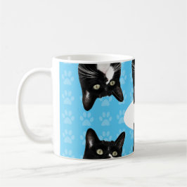 Dreifache Niedliche Kitty Speech Bubble Custom Fun Kaffeetasse