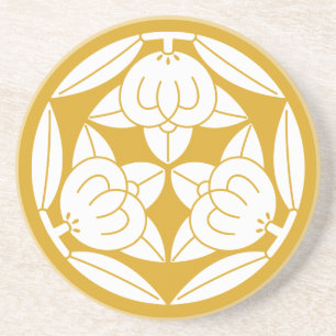 Dreifache Tachibana-Blume Getränkeuntersetzer
