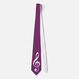 Dreifacher Clef-Krawatte Krawatte