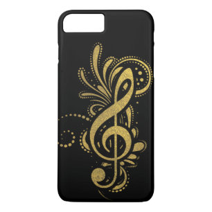 Dreifacher Clef mit dekorativer Goldverzierung Case-Mate iPhone Hülle