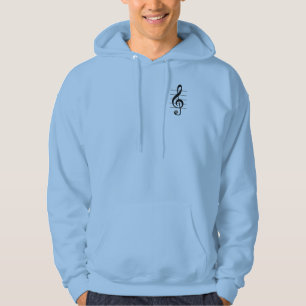 Dreifacher Clef-musikalische AnmerkungHoodie Hoodie
