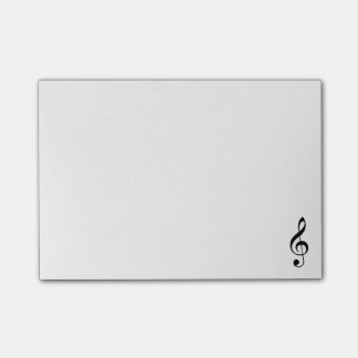 Dreifacher Clef-Post-Itanmerkungen Post-it Klebezettel