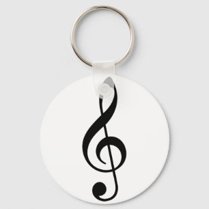 Dreifacher Clef Schlüsselanhänger