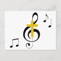 Dreifacher Clef und Kreuz