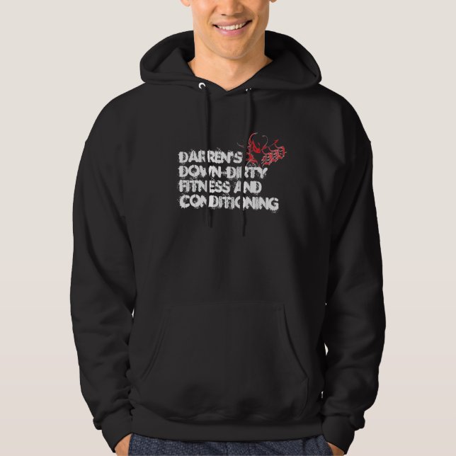 Dreifacher d-FitnessHoodie Hoodie (Vorderseite)