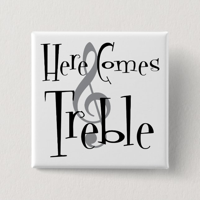 Dreifacher quadratischer Knopf Button (Vorderseite)