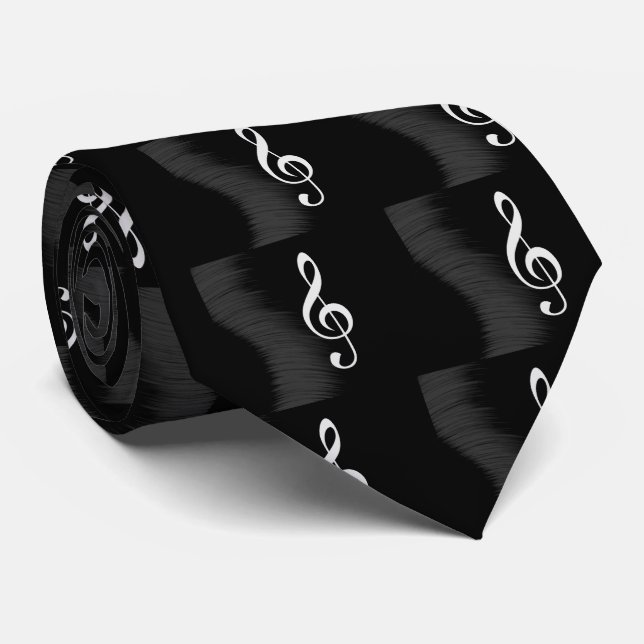DREIFACHES CLEF-TIE KRAWATTE (Gerollt)