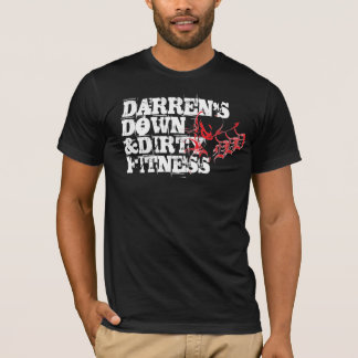 Dreifaches d-Lager-Schwarzes w/Mask T T-Shirt