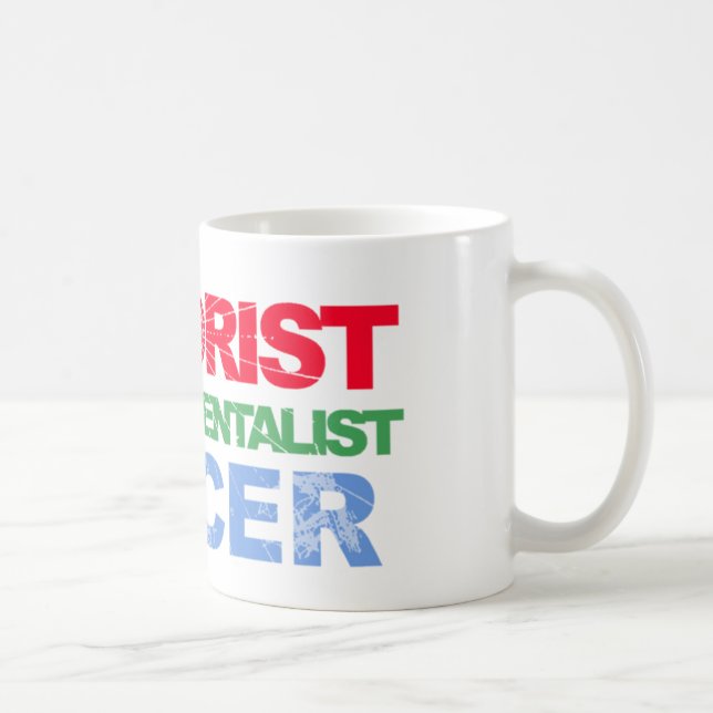 Dreifachgefahr Kaffeetasse (Rechts)