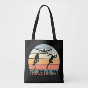Dreifachgefahr - Triathlon Sunset Tasche