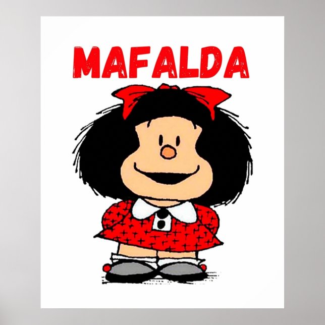 Dreifachmafalda Poster (Vorne)