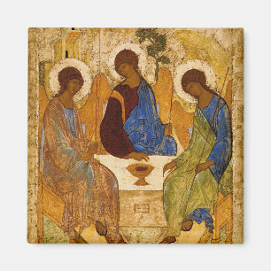Dreifaltigkeit von Andrey Rublev Magnet