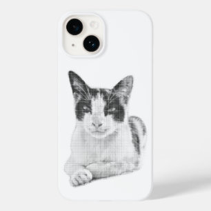 Dreifarbenkatze Halftone Case-Mate iPhone 14 Hülle