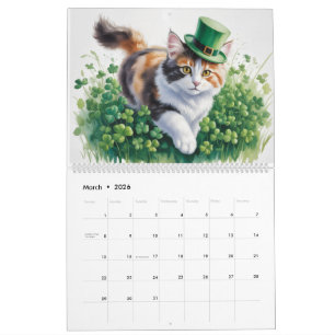 Dreifarbenkatzen-Kalender Kalender