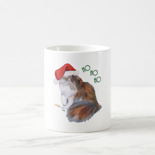 Dreifarbige Perserkatze Weihnachten Kaffeetasse