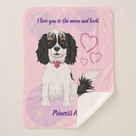 Dreifarbiges Cavalier-Design Sherpadecke