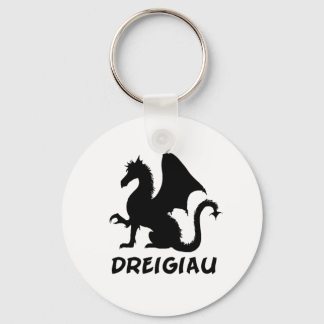 Dreigiau Schlüsselanhänger (Vorderseite)