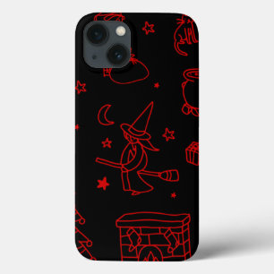 Dreikönigsfest Weihnachten Hexe Befana schwarz Case-Mate iPhone Hülle