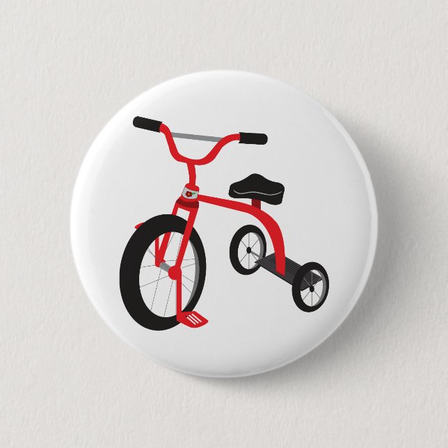Dreirad Button (Vorderseite)