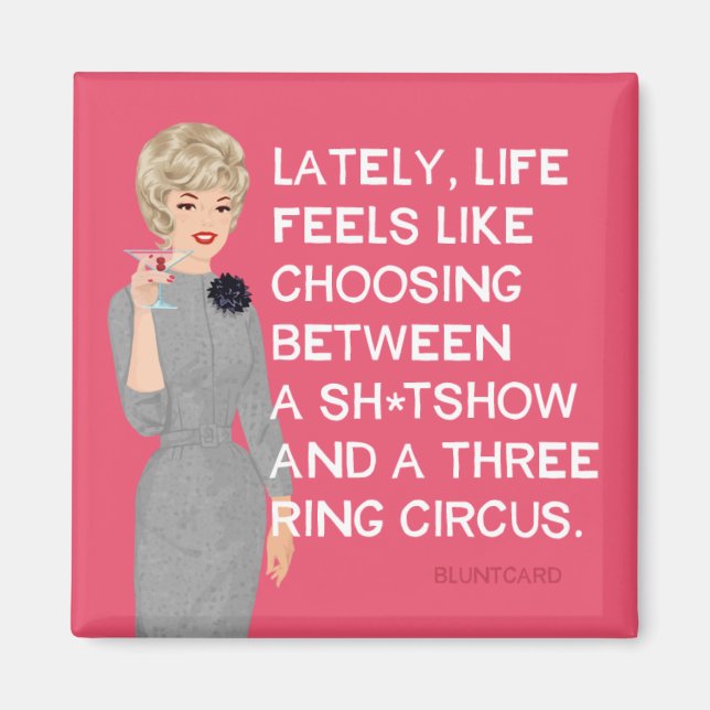 Dreiringzirkus Magnet (Vorne)