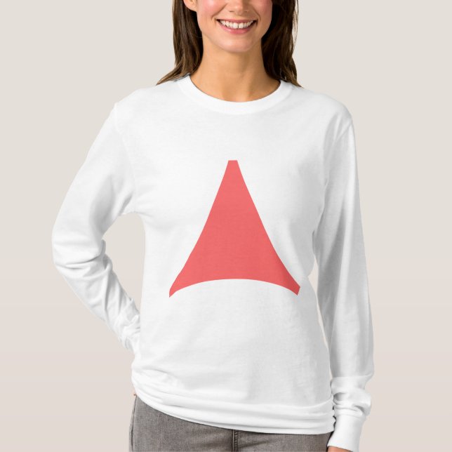 Dreiseitiger Pfeil T-Shirt (Vorderseite)