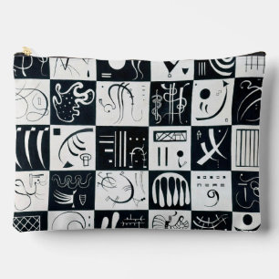 Dreißig, biomorphe Abstraktion - Kandinsky Zubehörtasche