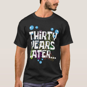 Dreißig Jahre später, lustiges 30. Geburtstags-Par T-Shirt
