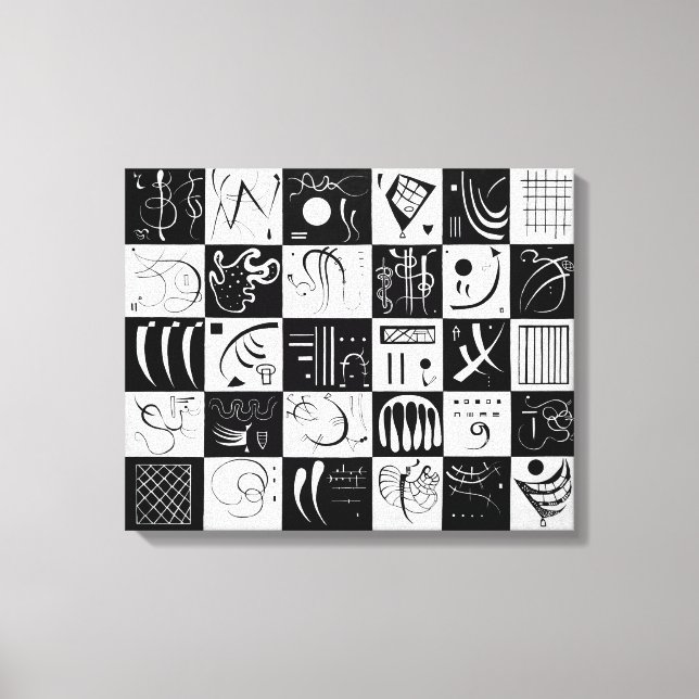 dreißig | Wassily Kandinsky | Leinwanddruck (Vorderseite)