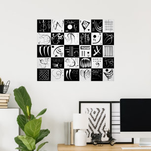 Dreißig Wassily Kandinsky Poster