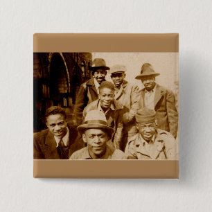 Dreißigerjahre boyz von der Haube RPPC Button