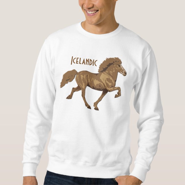 Dreißigerjahre Vintager Isländer Sweatshirt (Vorderseite)