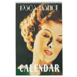 Dreißigerjahre Wandkalender