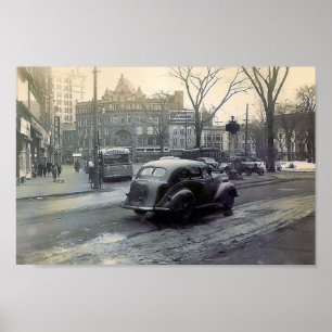 Dreißigerjahre Wilkes-Barre-PA. Plakat