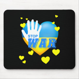 Dreizack Ukraine Ukraine-Flagge Ukrainische Flagge Mousepad
