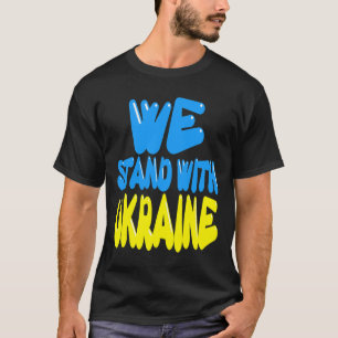 Dreizack Ukraine Ukraine-Flagge Ukrainische Flagge T-Shirt